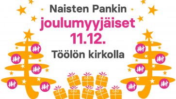 Naisten Pankin Joulumyyjäiset Töölön kirkolla