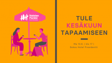 kesäkuu Naisten Pankki Helsinki