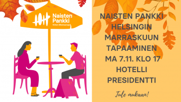 Naisten Panki Helsingin kuukausitapaaminen