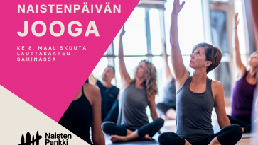 Joogaa Naistenpäivänä