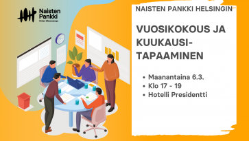 Naisten Pankki Helsingin vuosikokous 2023