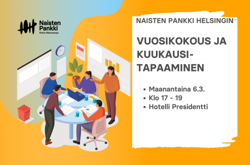 Naisten Pankki Helsingin vuosikokous 2023