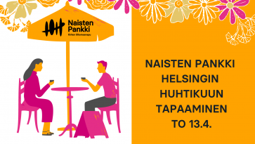 Naisten Pankki Helsinki kk-tapaaminen 13.4.
