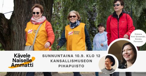Kävleviä naisia - Kävele Naiselle Ammatti Helsingissä