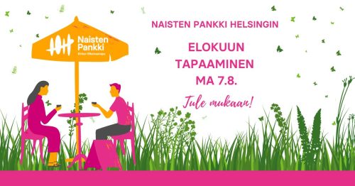 kutsu Naisten Pankki Helsingin kuukausitapaamiseen