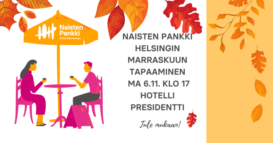 Kaksi henkilöä pöydän ääressä
