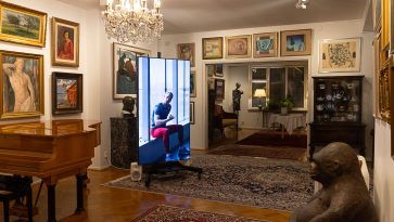 Taidemuseo Kirpilän huone