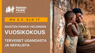 Ugandalainen nainen ja lapsi