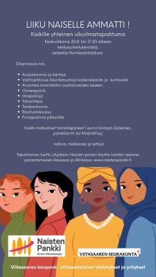 Kuvassa ilmoitus tapahtumasta