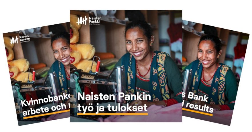 Kolme kuvaa naisesta, joka ompelee ompelukoneella