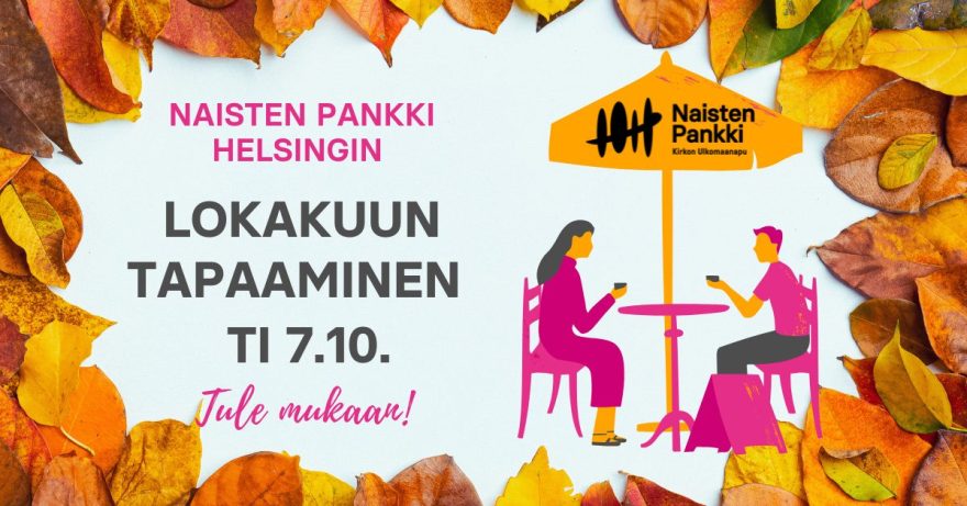 Kaksi ihmistä yhteisen pöydän äärellä